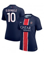 Paris Saint-Germain Ousmane Dembele #10 Hjemmedrakt Dame 2024-25 Korte ermer